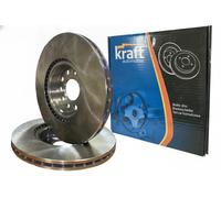 2x Disco freno Assale anteriore con ventilazione esterna 6046420 per VOLVO