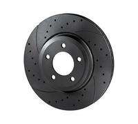 2x Disco freno Assale anteriore forato RT 20211-GL T5 ROTINGER per BMW 7