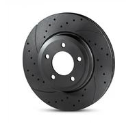 2x Disco freno Assale anteriore forato RT 20249-GL T5 ROTINGER per AUDI A6 C6
