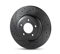 2x Disco freno Assale anteriore forato RT 20455-GL T5 ROTINGER per MERCEDES-BENZ