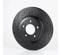2x Disco freno Assale anteriore forato RT 21447-GL T5 ROTINGER per MAZDA CX-5