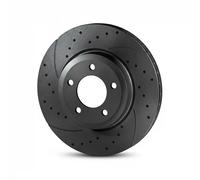 2x Disco freno Assale anteriore forato RT 21539-GL T5 ROTINGER per MERCEDES-BENZ