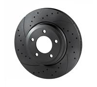 2x Disco freno Assale anteriore forato RT 22096-GL T5 ROTINGER per MERCEDES-BENZ