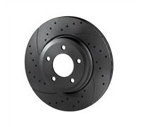 ROTINGER 2X Disco Freno Anteriore Ø280 Mm Forato Ventilato Per Renault Clio III