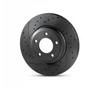 2x Disco freno Assale anteriore forato RT 4510-GL T5 ROTINGER per SAAB OPEL