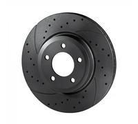 2x Disco freno Assale anteriore forato RT 4518-GL T5 ROTINGER per VW SKODA AUDI