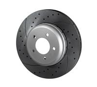 2x Disco freno Assale anteriore forato RT 71005HP-GL T5 ROTINGER per BMW 5