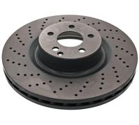 SWAG Autoteile Disco freno 10 94 4145 (FEBI441FRENO) perforato ventilazione interna 2 pezzi