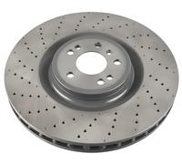 Disco freno FEBI BILSTEIN 107711 anteriore, ventilato, perforato, altamente carbonizzato, 1 Pezzo