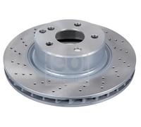 FEBI BILSTEIN Disco freno 22683 Ø312 mm anteriore perforato ventilato 2 pezzi per Mercedes S W220