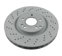 Disco freno FEBI BILSTEIN 26107 anteriore, ventilato, perforato, 1 Pezzo