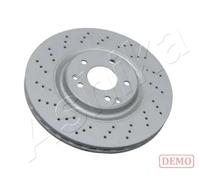 Ashika Disco freno 60-00-0526C Anteriore Ø330 Forato/Interno per Mercedes Classe C (W203)