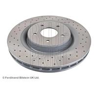 2x Disco freno Assale anteriore perforato/ventilazione interna ADJ134340