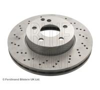 2x Disco freno Assale anteriore perforato/ventilazione interna ADU174312