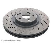 2x Disco freno Assale anteriore perforato/ventilazione interna ADU174347