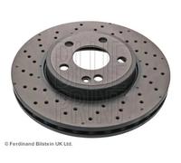 2x Disco freno Assale anteriore perforato/ventilazione interna ADU174362