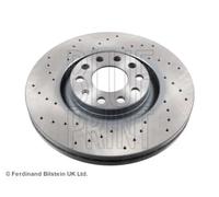 2x Disco freno Assale anteriore perforato/ventilazione interna ADV184336