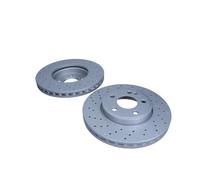 2x Disco freno Assale anteriore perforato/ventilazione interna QD3554 QUARO