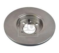 2x Disco freno Assale anteriore pieno 06310 FEBI BILSTEIN per VW SEAT