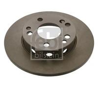 2x Disco freno Assale anteriore pieno 08543 FEBI BILSTEIN per MERCEDES-BENZ 190