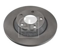 2x Disco freno Assale anteriore pieno 08594 FEBI BILSTEIN per AUDI A4 B5