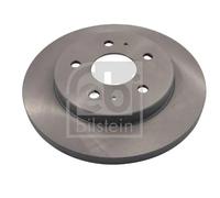 2x Disco freno Assale anteriore pieno 108547 FEBI BILSTEIN per DAIHATSU TERIOS