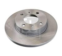 2x Disco freno Assale anteriore pieno 108649 FEBI BILSTEIN per PROTON MITSUBISHI