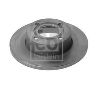 2x Disco freno Assale anteriore pieno 10915 FEBI BILSTEIN per AUDI 80 B4 Avant