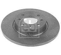 2x Disco freno Assale anteriore pieno 11460 FEBI BILSTEIN per VOLVO 440 460 480
