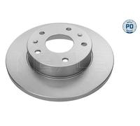 2x Disco freno Assale anteriore pieno 53-15 521 0014/PD MEYLE per LAND ROVER