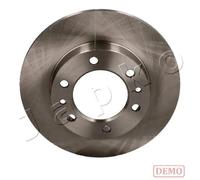 2x Disco freno Assale anteriore pieno 60257C JAPKO