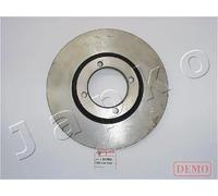 2x Disco freno Assale anteriore pieno 60502C JAPKO per MITSUBISHI GALANT IV