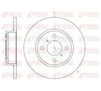 COPPIA-2 DISCHI FRENO ANTERIORI OPEL AGILA ('00-'07) SUZUKI WAGON R+2 6857.10