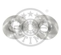 2x Disco freno Assale anteriore pieno BS-1270C OPTIMAL per OPEL KADETT C MANTA A