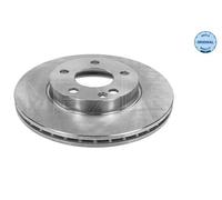 2x Disco freno Assale anteriore ventilato 015 521 0038 MEYLE per MERCEDES-BENZ