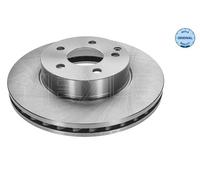 2x Disco freno Assale anteriore ventilato 015 521 2099 MEYLE per MERCEDES-BENZ