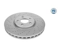 Meyle Disco freno 083 521 2113/PD Ø330 mm forato ventilato anteriore per Mercedes-Benz Originale 2x