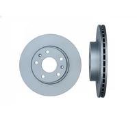 2x Disco freno Assale anteriore ventilato 103071 KAMOKA per LAND ROVER