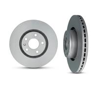 2x Disco freno Assale anteriore ventilato 1031019 KAMOKA per AUDI A6 C6