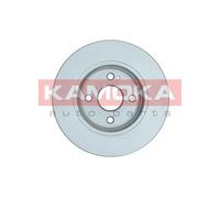 2x Disco freno Assale anteriore ventilato 1031088 KAMOKA per MAZDA 2