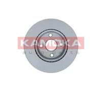KAMOKA 2x Disco Freni Anteriore Ø258 MM Ventilato per Toyota Yaris _P9_ 1.0