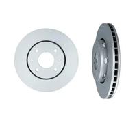 2x Disco freno Assale anteriore ventilato 1032136 KAMOKA per MITSUBISHI VOLVO