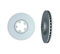 2x Disco freno Assale anteriore ventilato 1032224 KAMOKA per FORD