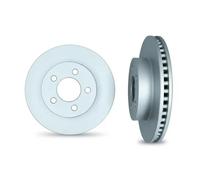 2x Disco freno Assale anteriore ventilato 1032368 KAMOKA per JEEP CHEROKEE