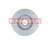 2x Disco freno Assale anteriore ventilato 103239 KAMOKA per NISSAN NOTE MICRA IV