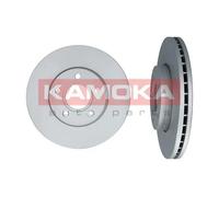 2x Disco freno Assale anteriore ventilato 1032444 KAMOKA per VOLVO FORD