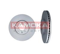 2x Disco freno Assale anteriore ventilato 103291 KAMOKA per KIA HYUNDAI