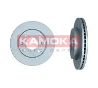 2x Disco freno Assale anteriore ventilato 103332 KAMOKA per HYUNDAI KIA