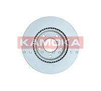 2x Disco freno Assale anteriore ventilato 103575 KAMOKA per HYUNDAI