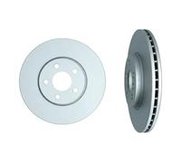 2x Disco freno Assale anteriore ventilato 103585 KAMOKA per BMW MINI